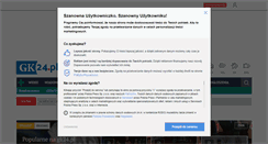 Desktop Screenshot of gk24.pl